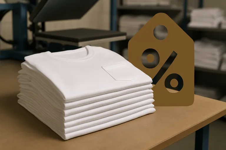 Staffelkorting bij grotere bestellingen